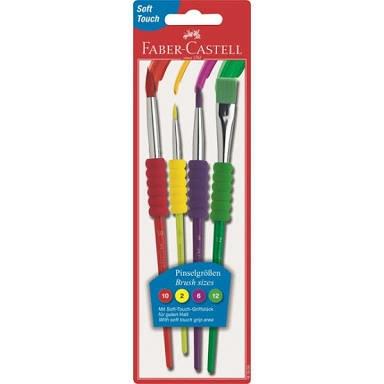 Faber Castell Comfort & Control Art Brush Set Of 4